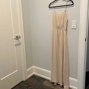 Anine Bing silk maxi dress. Never worn
